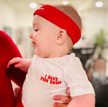 Load image into Gallery viewer, Cotton Onsie Baby and Toddler "I HAVE FUN BUNS"