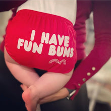Load image into Gallery viewer, Cotton Baby and Toddler Outfit “I HAVE FUN BUNS” The Complete Package