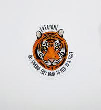 Load image into Gallery viewer, Tiger Vinyl Sticker

