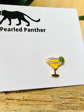 Load image into Gallery viewer, Margarita Enamel Stud Earrings/ alcohol/ summer/ spring/ tequila/ limes/ cinco de mayo
