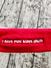 Load image into Gallery viewer, Sweatband Unisex Baby and Toddler “I HAVE FUN BUNS”
